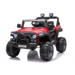 Elektrické autíčko - BBH-016 - nelakované - červené